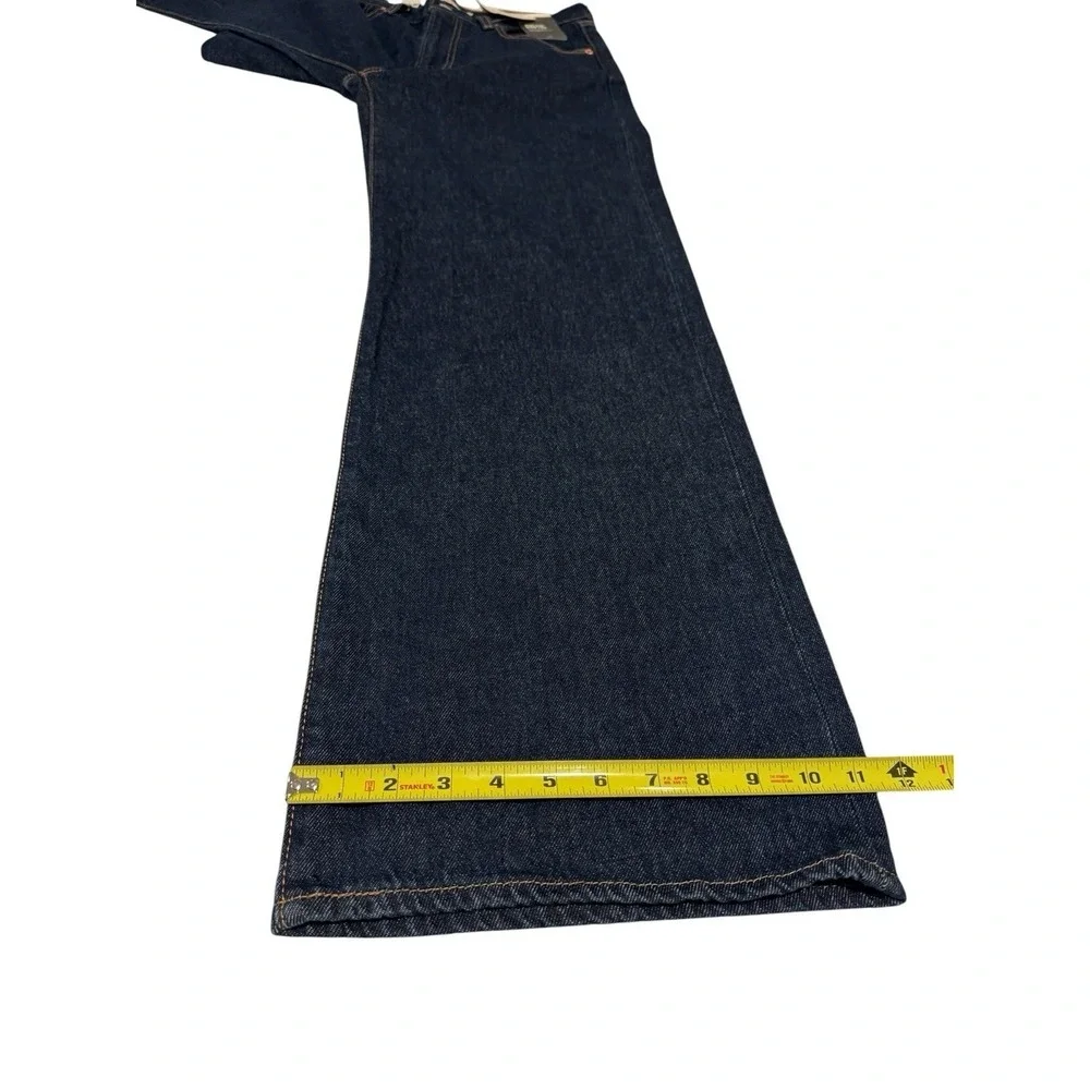 NWT Levi's Ribcage Wide Leg Jeans Super High Rise Blue Women's 29x32